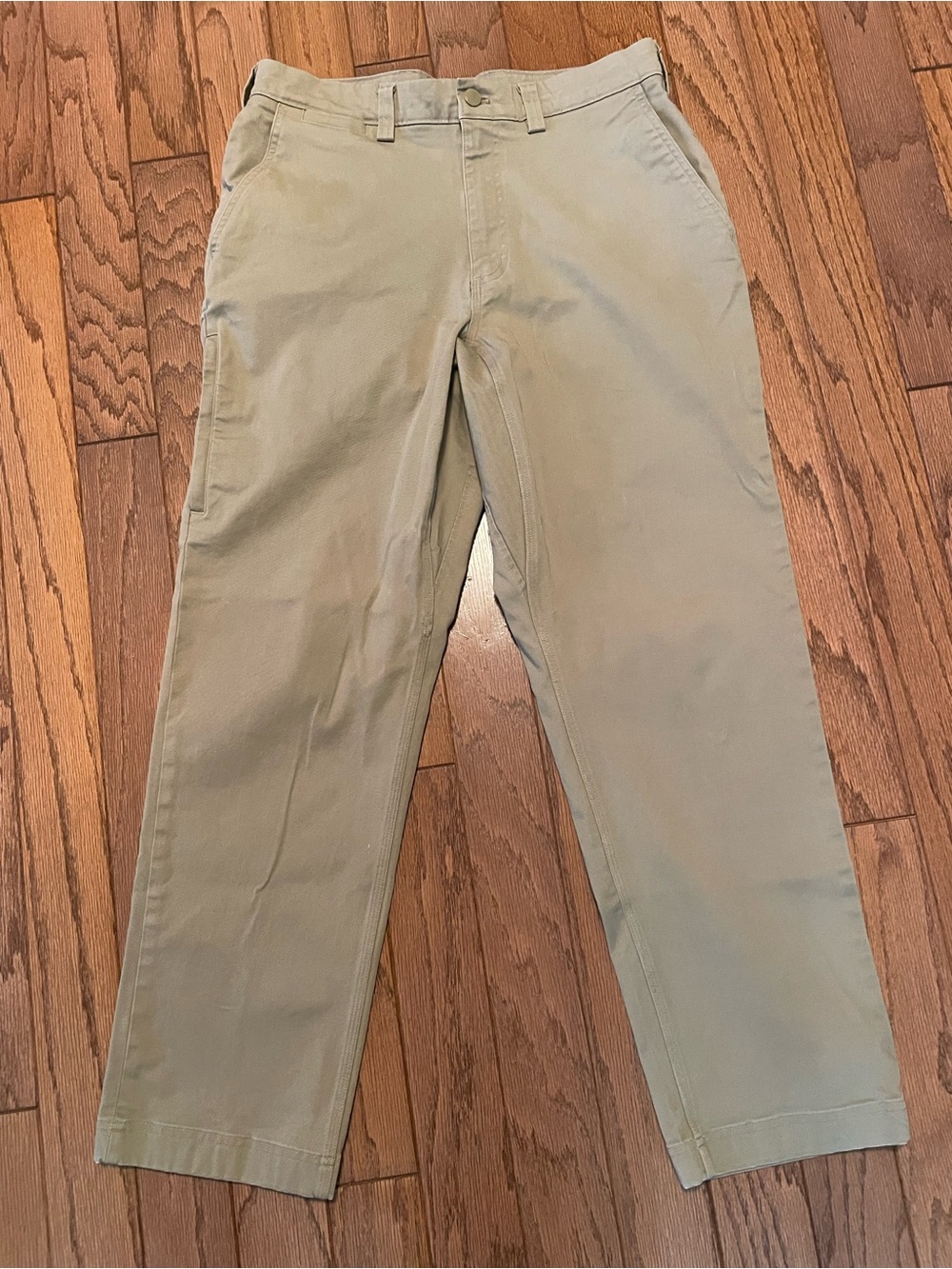 Duluth Trading Co DuluthFlex Ballroom Khakis Pants 32x30 Tan Relaxed Fit